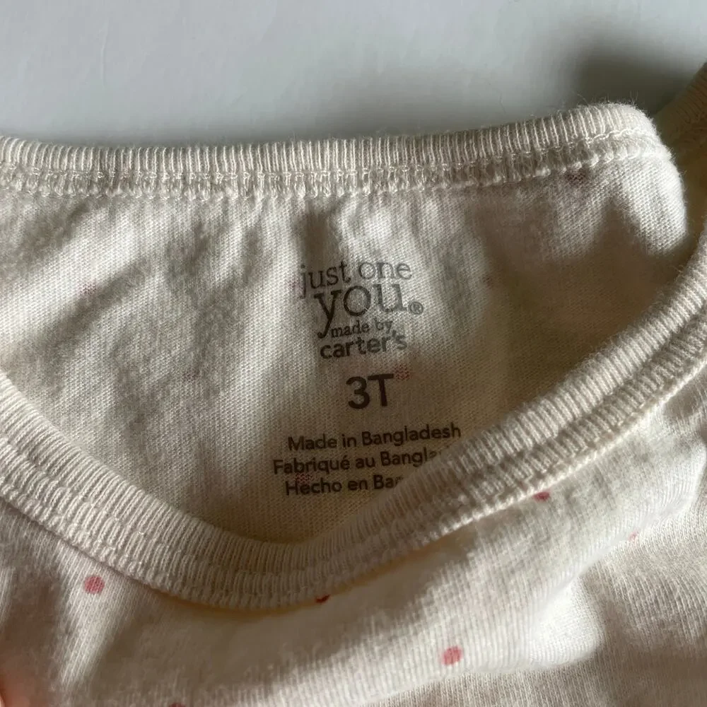 Carters Cream Cherry 